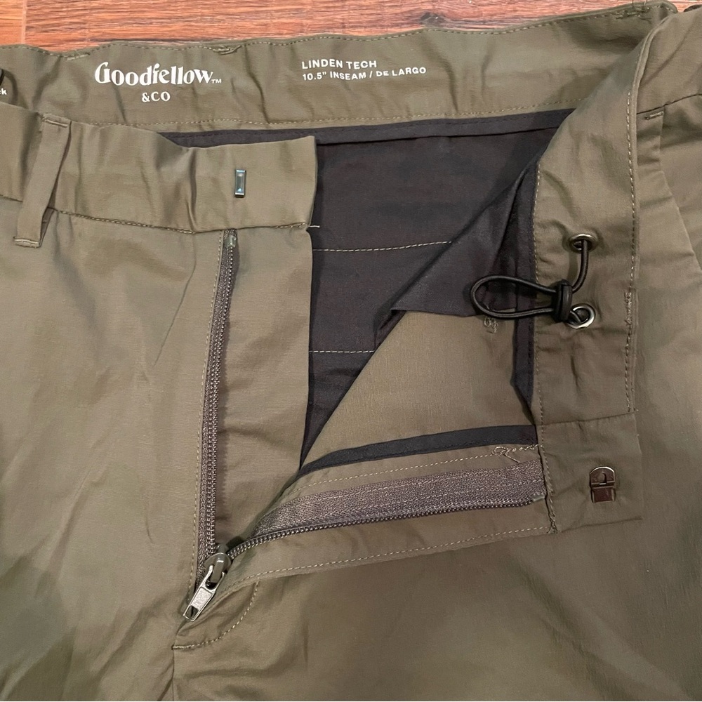SOLD Target Goodfellow & Co Men’s 38 Linden Tech Shorts Quick Dry Wicking Swim - Picture 4 of 10